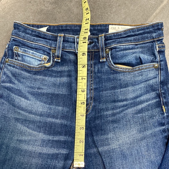 rag & bone Nina High-Rise Skinny Jeans in Irving 26 - Picture 11 of 12